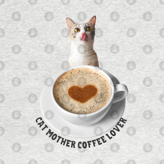 Cat Mother, Coffee Lover by leBoosh-Designs